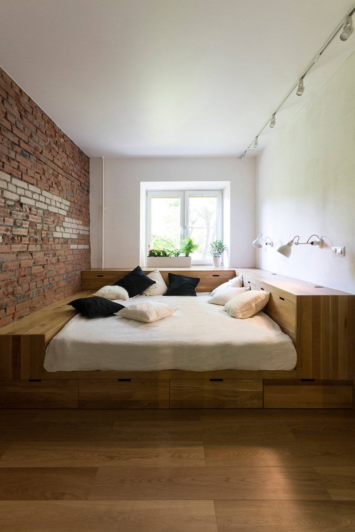 Blok yatak odası tasarımı küçük lüks yatak odası dekorasyonu